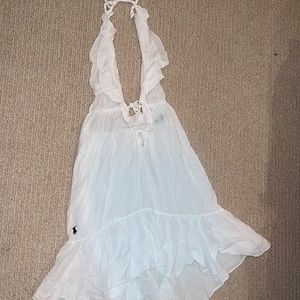 white bsuit cover up